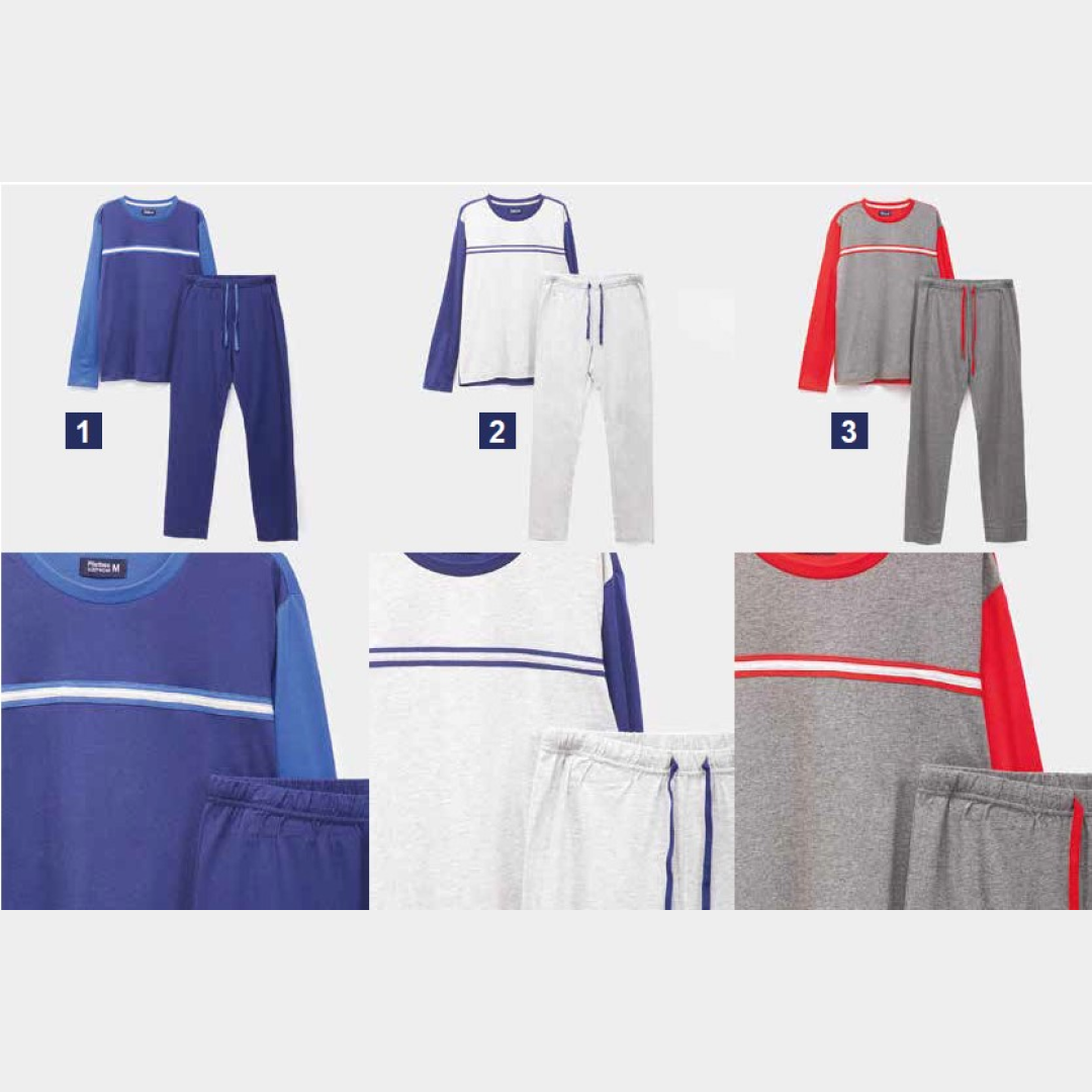 Caja Surtida de 36 PIJAMA ALGODON HOMBRE