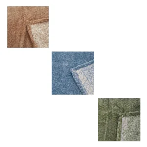 CAJA SURTIDA DE 12 MANTAS JACQUARD FLANNEL MELANGE