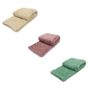 CAJA DE 10 MANTAS SHERPA JACQUARD