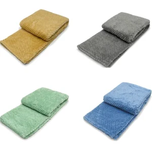 CAJA DE 14 MANTAS JACQUARD BOUCLE